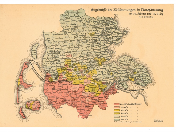 Die deutsch-dänische Grenze von 1920 | GrenzGenial